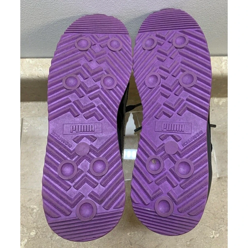 PUMA SPORT LIFESTYLE FTWDM/FVNDM 35429904‎ PURPLE/BLACK SIZE 1Y